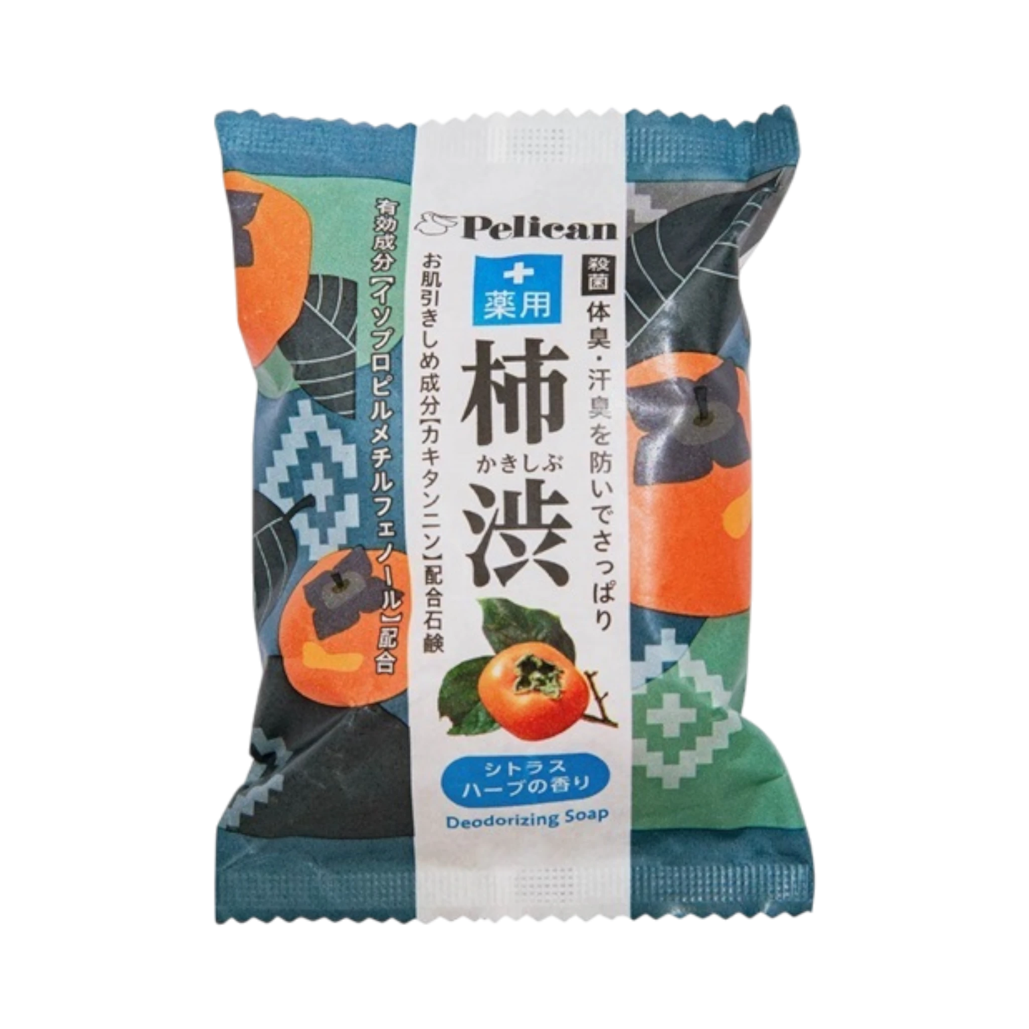 Pelican Family Soap Medicated Persimmon Tannin 80g