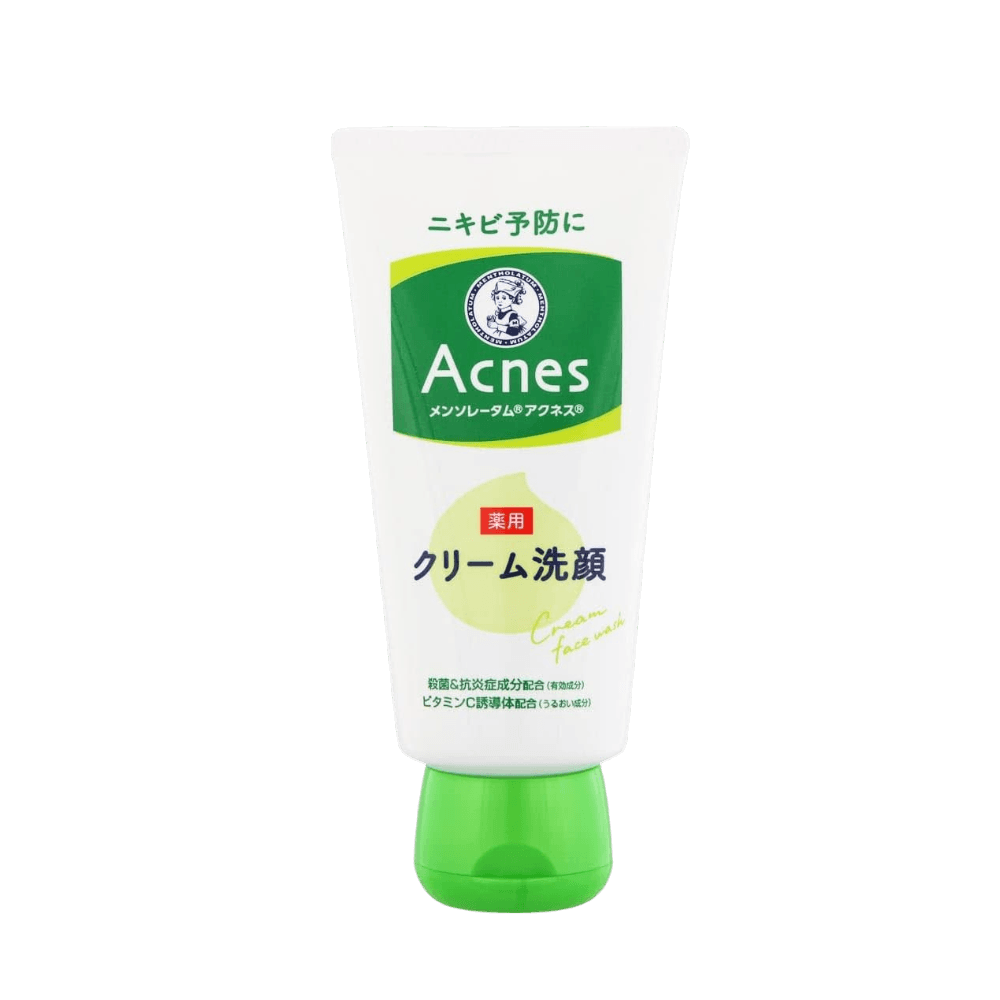 Acnes Medicated Cleansing Cream 130g - gentle makeup remover for acne-prone skin
