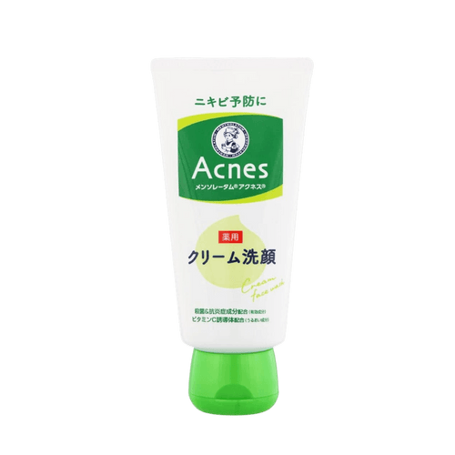 Acnes Medicated Cleansing Cream 130g - gentle makeup remover for acne-prone skin
