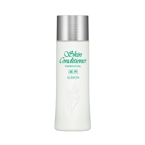 Albion Skin Conditioner Essential N medicated lotion with Job's Tears extract to calm sensitivity and promote clear bright skin, 110ml