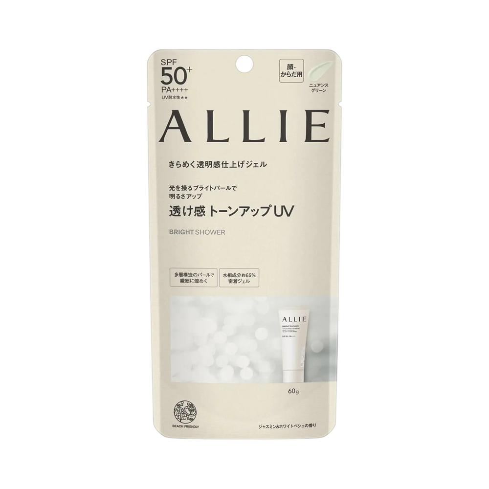 Allie Chrono Beauty Tone Up UV 01 Bright Shower 60g - brightening Japanese sunscreen SPF50+