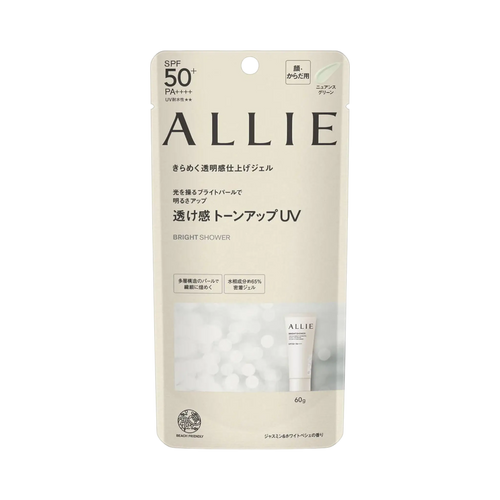 Allie Chrono Beauty Tone Up UV 01 Bright Shower 60g - brightening Japanese sunscreen SPF50+