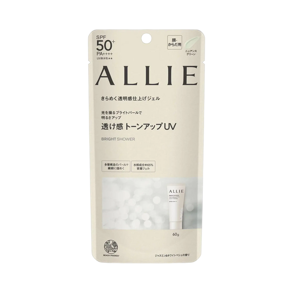 Allie Chrono Beauty Tone Up UV 01 Bright Shower 60g - brightening Japanese sunscreen SPF50+