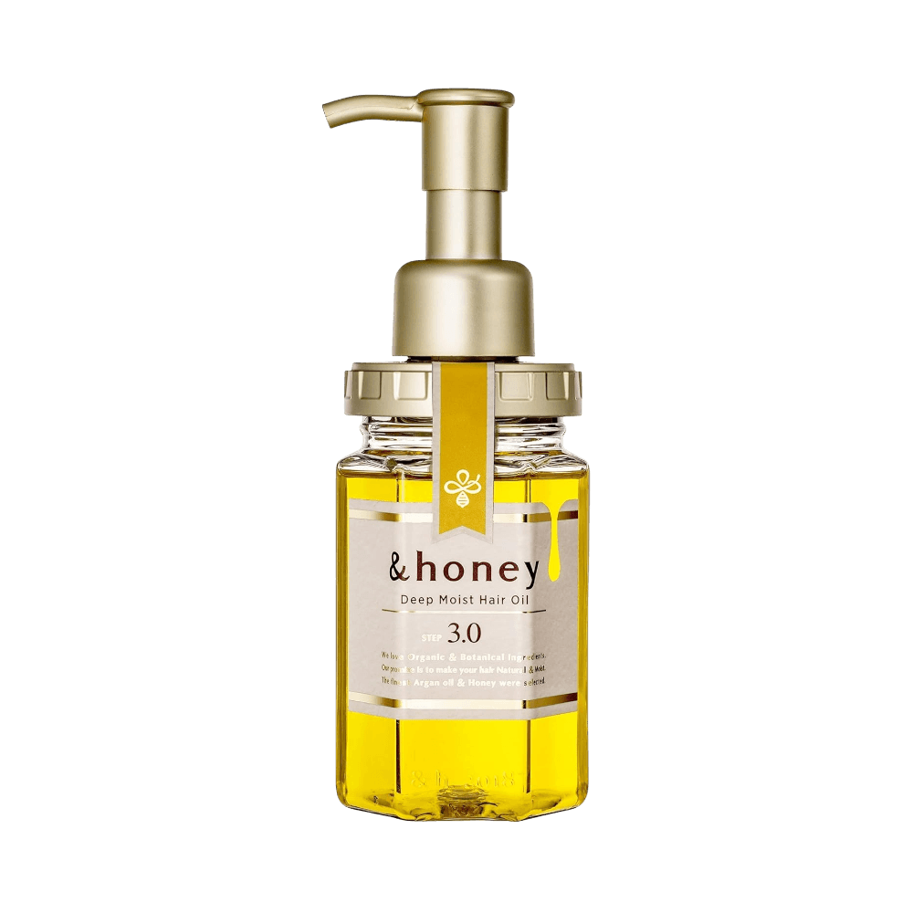 And Honey Deep Moist Japanese Hair Oil for ultra-smooth and hydrated hair finish