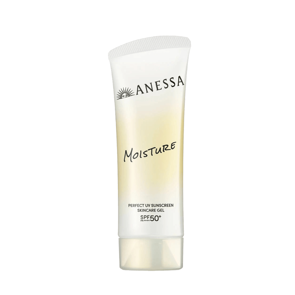 Anessa Moisture Perfect UV Gel SPF50+ PA++++ 90g - hydrating Japanese sunscreen for dry skin