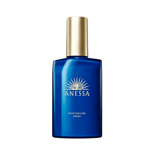 Anessa Night Sun Care Japanese Serum for overnight skin repair after UV exposure