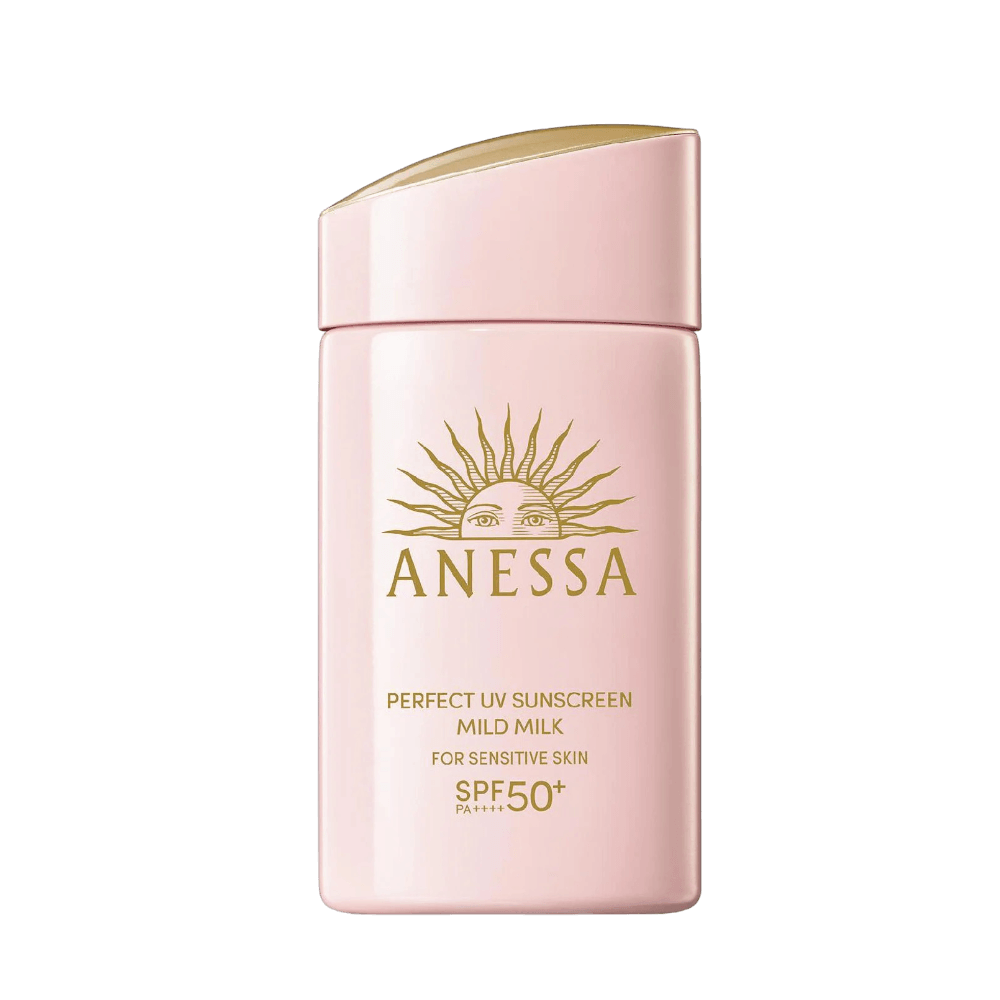 Anessa Perfect UV Mild Milk SPF50+ PA++++ 60ml - gentle Japanese sunscreen for sensitive skin