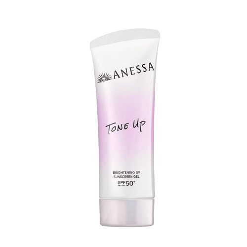 Anessa Skin Brightening UV Sunscreen Gel N SPF50+ PA++++ 90g brightening gel sunscreen with strong UV protection and lightweight smooth finish
