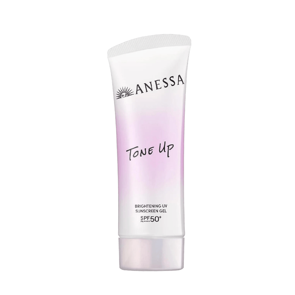 Anessa Tone Up Brightening UV Sunscreen Gel SPF50+ PA++++ 90g - brightening Japanese sunscreen gel
