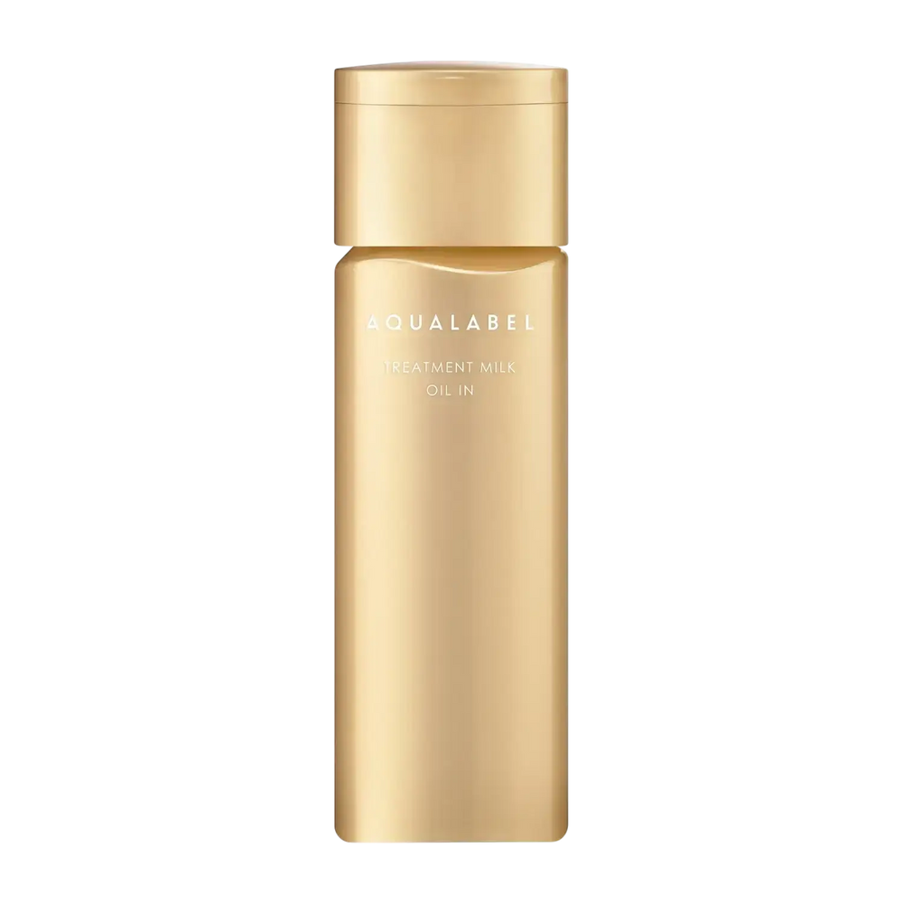 Aqualabel Treatment Milk Oil In Very Moist 130ml - rich milky lotion for dry dehydrated skin