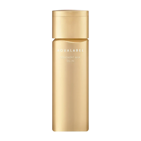 Aqualabel Treatment Milk Oil In Very Moist 130ml - rich milky lotion for dry dehydrated skin