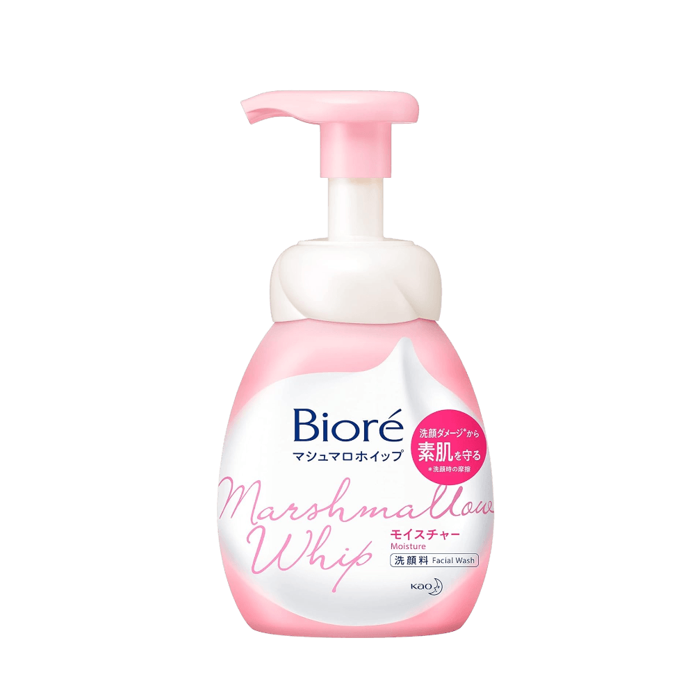 Biore Marshmallow Whip Facial Foam 150ml - ultra-rich lather Japanese face wash for pores