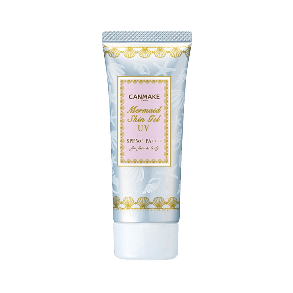 Canmake Mermaid Skin Gel UV SPF50+ PA++++ 40g - pore-blurring Japanese sunscreen