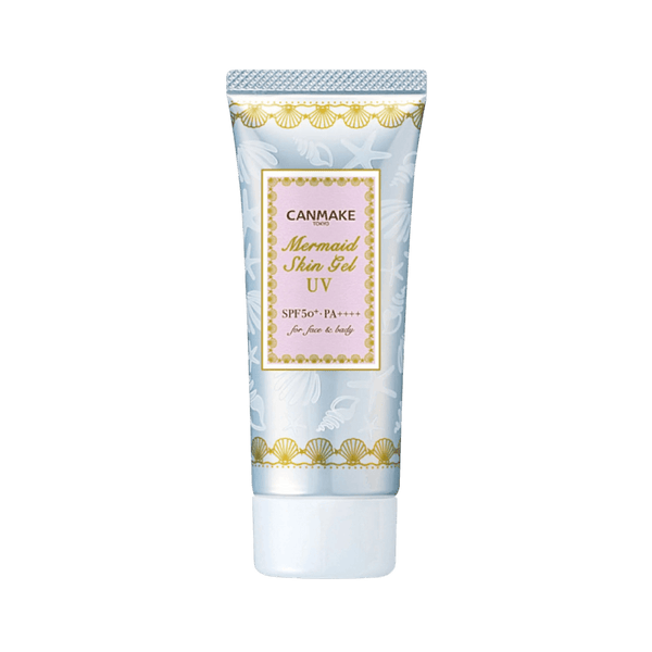 Canmake Mermaid Skin Gel UV SPF50+ PA++++ 40g - pore-blurring Japanese sunscreen