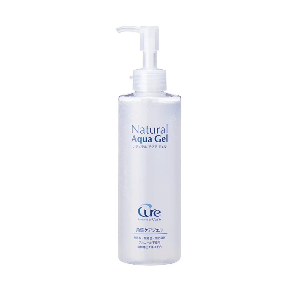 Cure Natural Aqua Gel 250g gentle exfoliating water-based peeler for smooth bright skin
