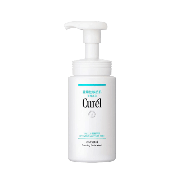 Curel Foaming Facial Wash 150ml - ceramide face wash for dry sensitive skin Japan