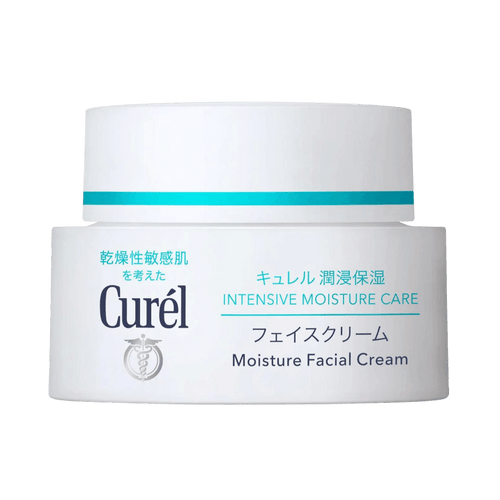 Curel Intensive Moisture Face Cream 40g - ceramide-rich Japanese moisturiser for sensitive dry skin