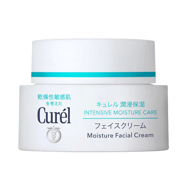 Curel Intensive Moisture Face Cream 40g - ceramide-rich Japanese moisturiser for sensitive dry skin