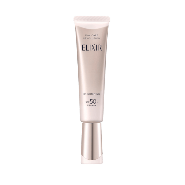 Elixir Brightening Day Care Revolution WT 35ml - whitening all-in-one Japanese skincare SPF50+