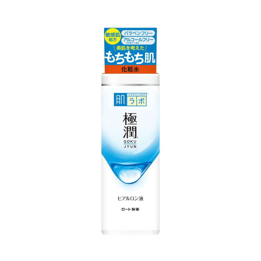 Hada Labo Gokujyun Hyaluronic Acid Lotion 170ml - Japanese toner with 5 types of hyaluronic acid