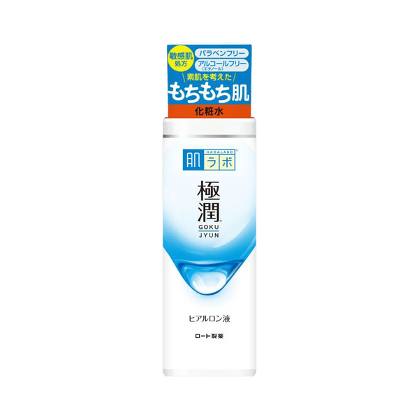 Hada Labo Gokujyun Hyaluronic Acid Lotion 170ml - Japanese toner with 5 types of hyaluronic acid