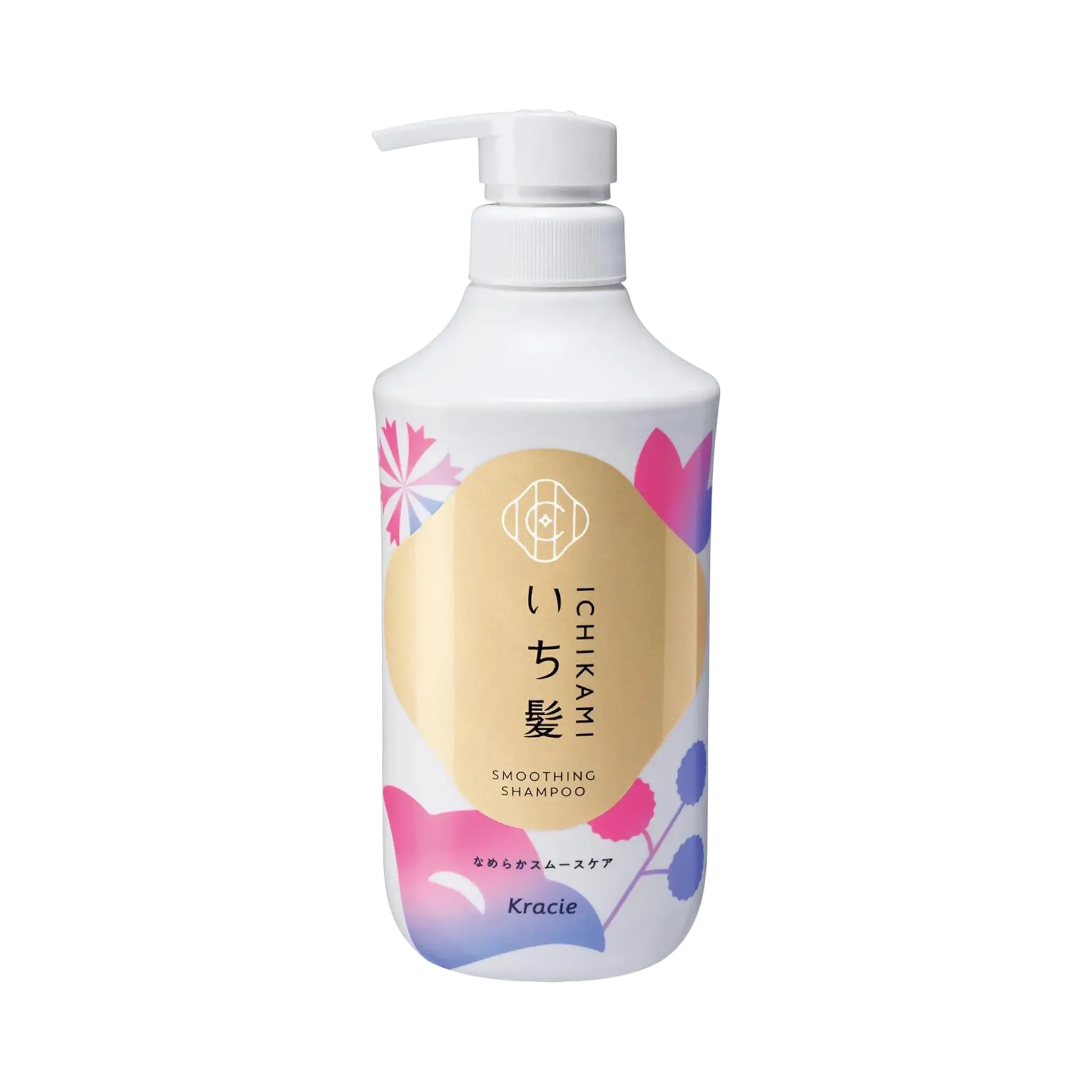 Ichikami Smooth Care Shampoo 480ml - Japanese camellia shampoo for smooth frizz-free hair