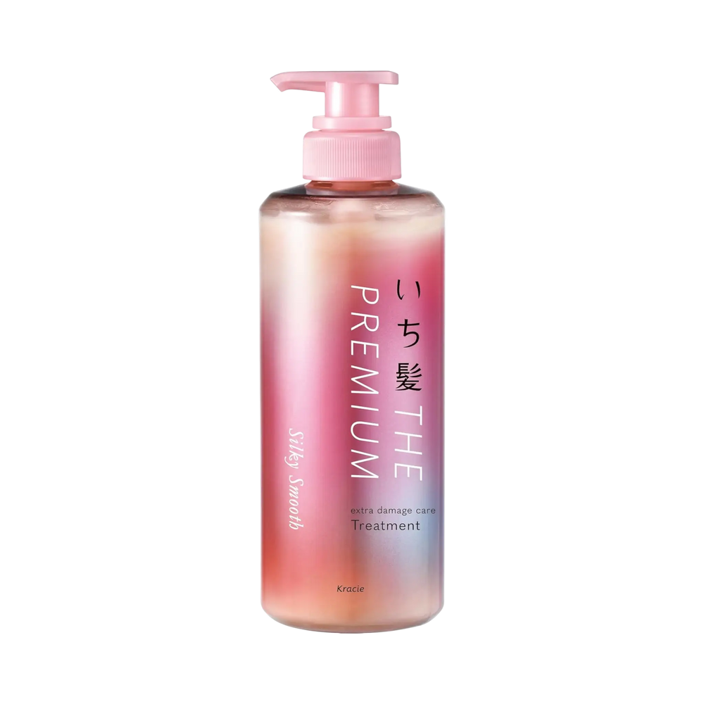 Ichikami The Premium Silky Smooth Conditioner 480g - silk-finish Japanese conditioner for damaged hair