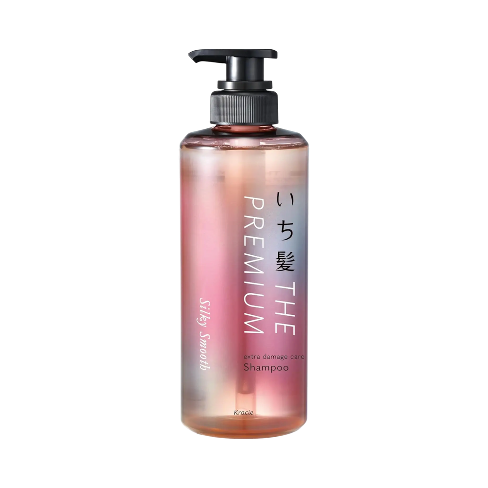 Ichikami The Premium Silky Smooth Shampoo 480ml - silky repair Japanese shampoo for damaged hair