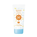 Isehan Kiss Me Mommy UV Aqua Milk SPF50+ PA++++ 50g gentle sunscreen for sensitive skin and kids with lightweight milk texture and strong UV protection