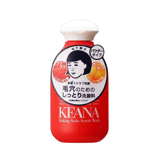 Keana Baking Soda Scrub Wash 100g - pore-minimising Japanese baking soda face scrub wash