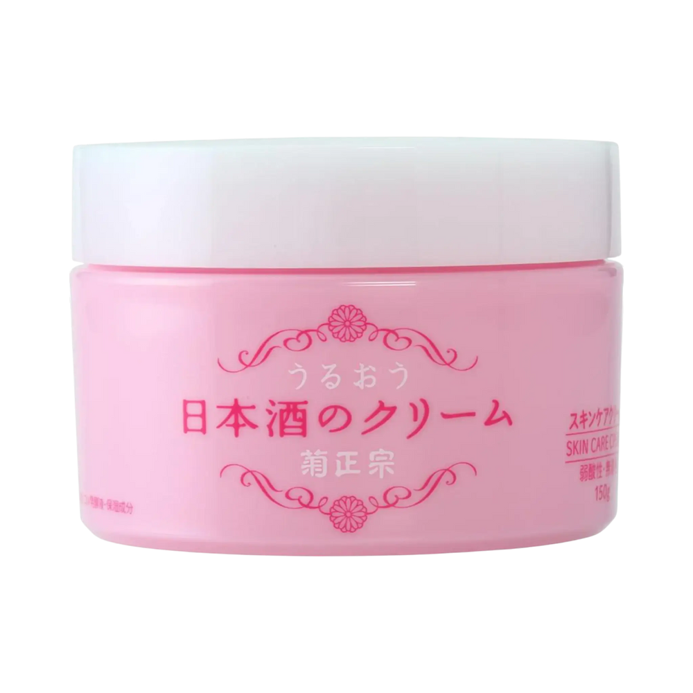 Kikumasamune Sake Skin Care Cream 150g - Japanese sake moisturiser for soft glass-like skin