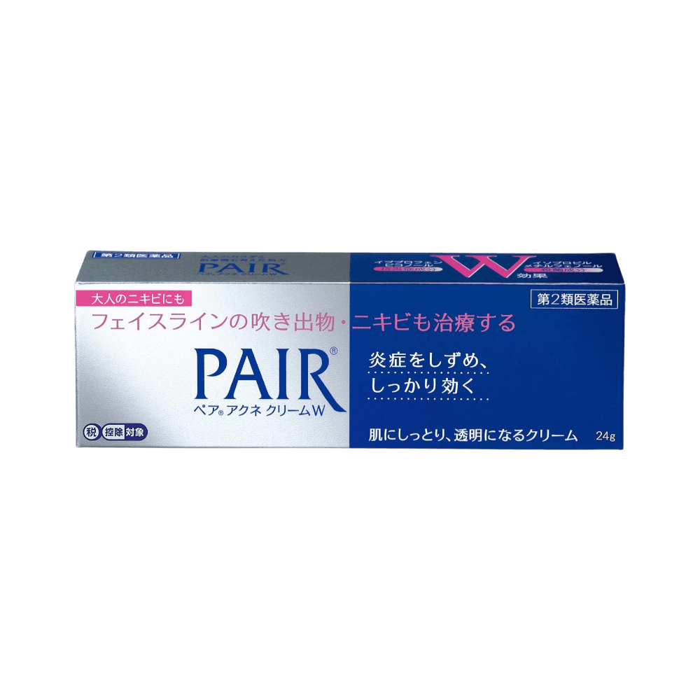 Medicated Japanese treatment for pimples and inflammation: Lion Pair Acne Cream W