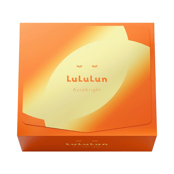 Lululun Aura Bright Mask W 28 Sheets - whitening Japanese sheet mask for luminous even skin tone