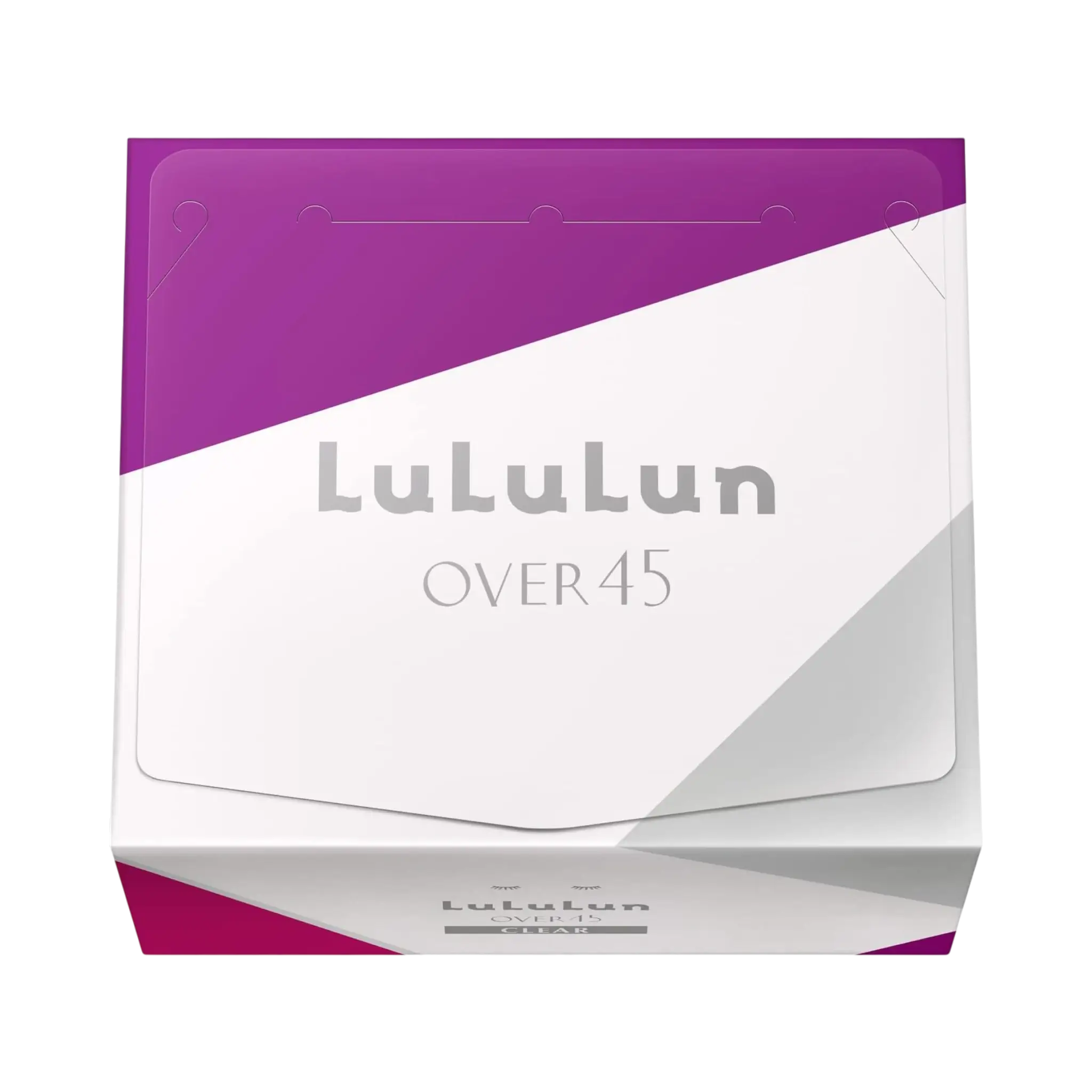 Lululun Over 45 Iris Blue Clear Face Mask 32 Sheets - firming brightening sheet mask for mature skin Japan