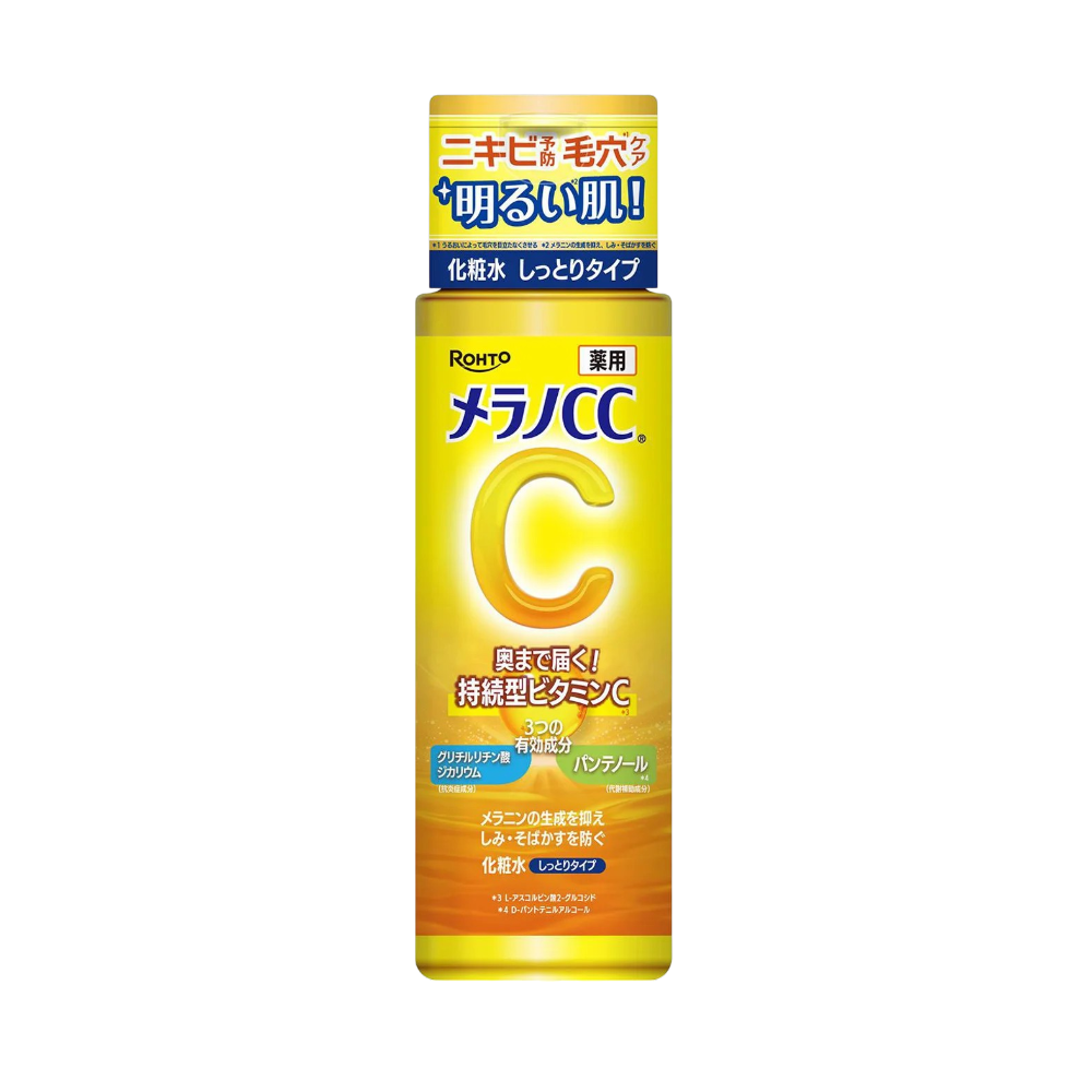 Melano CC Vitamin C Brightening Toner 170ml - vitamin C Japanese toner for dull uneven skin tone