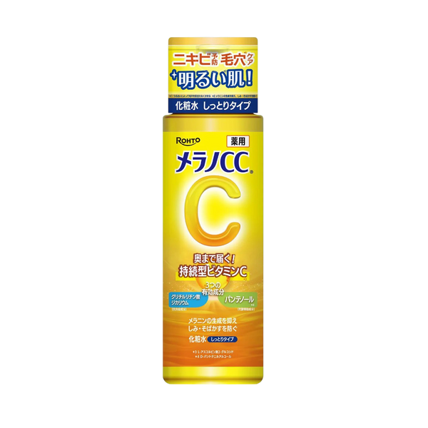 Melano CC Vitamin C Brightening Toner 170ml - vitamin C Japanese toner for dull uneven skin tone