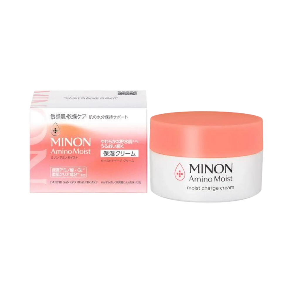 Minon Amino Moist Moist Charge Cream 40g - amino acid moisturizer for sensitive dry atopic skin