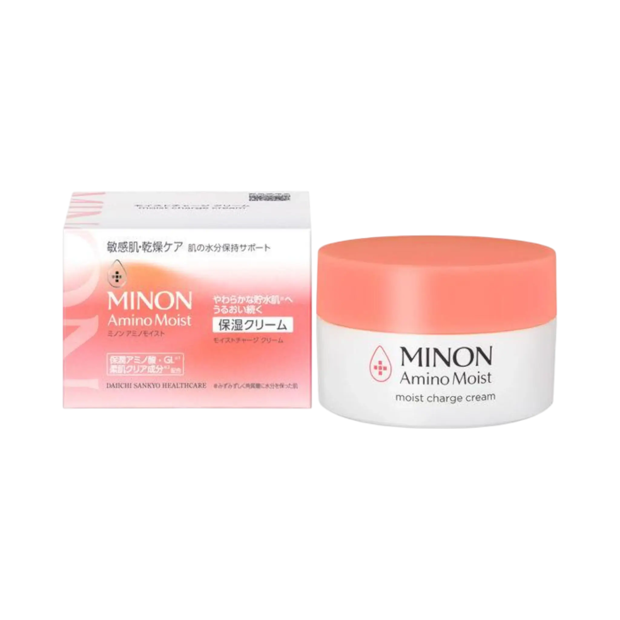 Minon Amino Moist Moist Charge Cream 40g - amino acid moisturizer for sensitive dry atopic skin