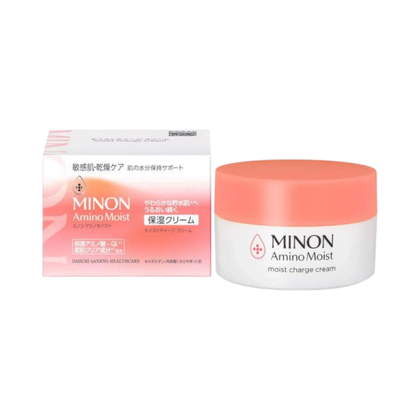Minon Amino Moist Moist Charge Cream 40g - amino acid moisturizer for sensitive dry atopic skin