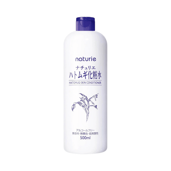 Naturie Hatomugi Skin Conditioner 500ml - coix seed Japanese toner for smooth pores and bright skin