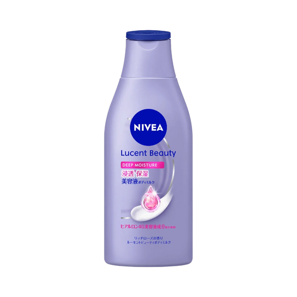 Nivea Lucent Beauty Deep Moisture Body Milk 200g - Japanese brightening body lotion for soft smooth skin
