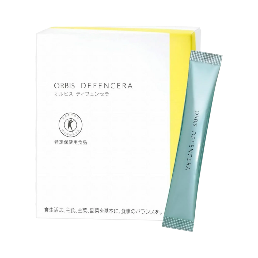 Orbis Defencera Drinkable Ceramide Supplement 30 Sachets - Japanese skin barrier drink for dry sensitive skin