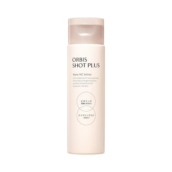 Orbis Shot Plus Nano NC Lotion 150ml - nano vitamin C brightening lotion for clear even skin Japan