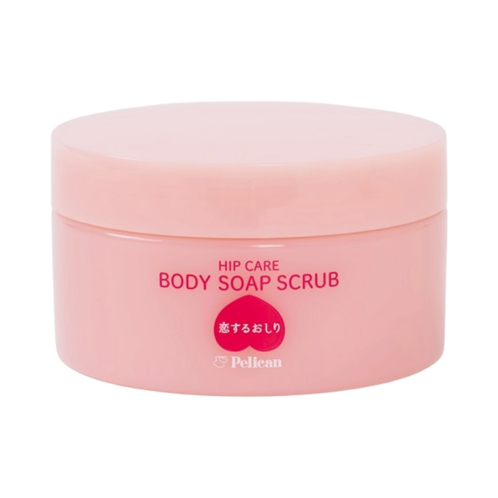 Pelican Koisuru Oshiri Soap Scrub 180g - Japanese exfoliating soap for smooth keratosis pilaris skin