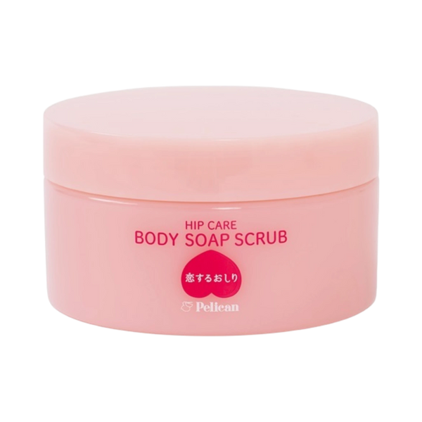 Pelican Koisuru Oshiri Soap Scrub 180g - Japanese exfoliating soap for smooth keratosis pilaris skin