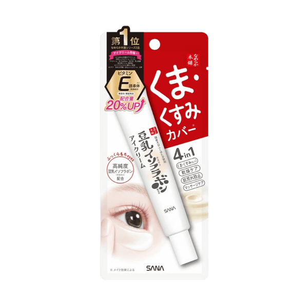 Sana Nameraka Honpo Medicated Eye Cream NC 20g - soy isoflavone eye cream for wrinkles and firmness