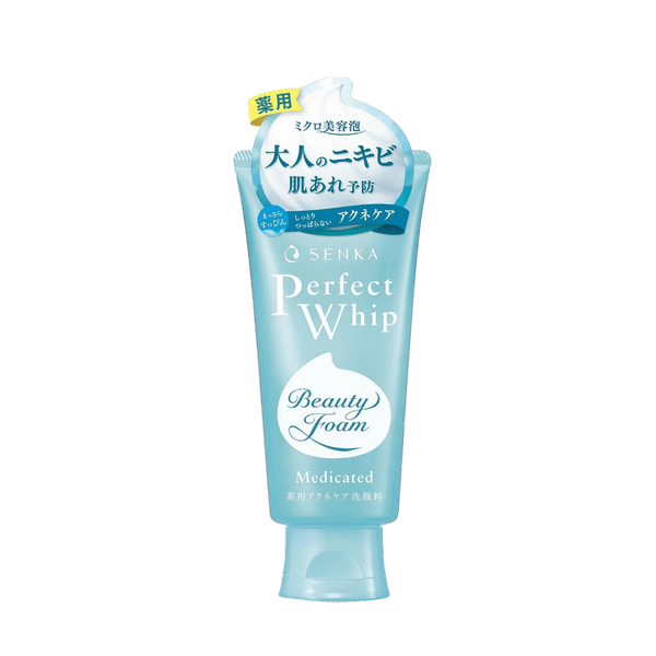 Senka Perfect Whip Acne Care 120g - Japanese foam cleanser for acne-prone oily skin