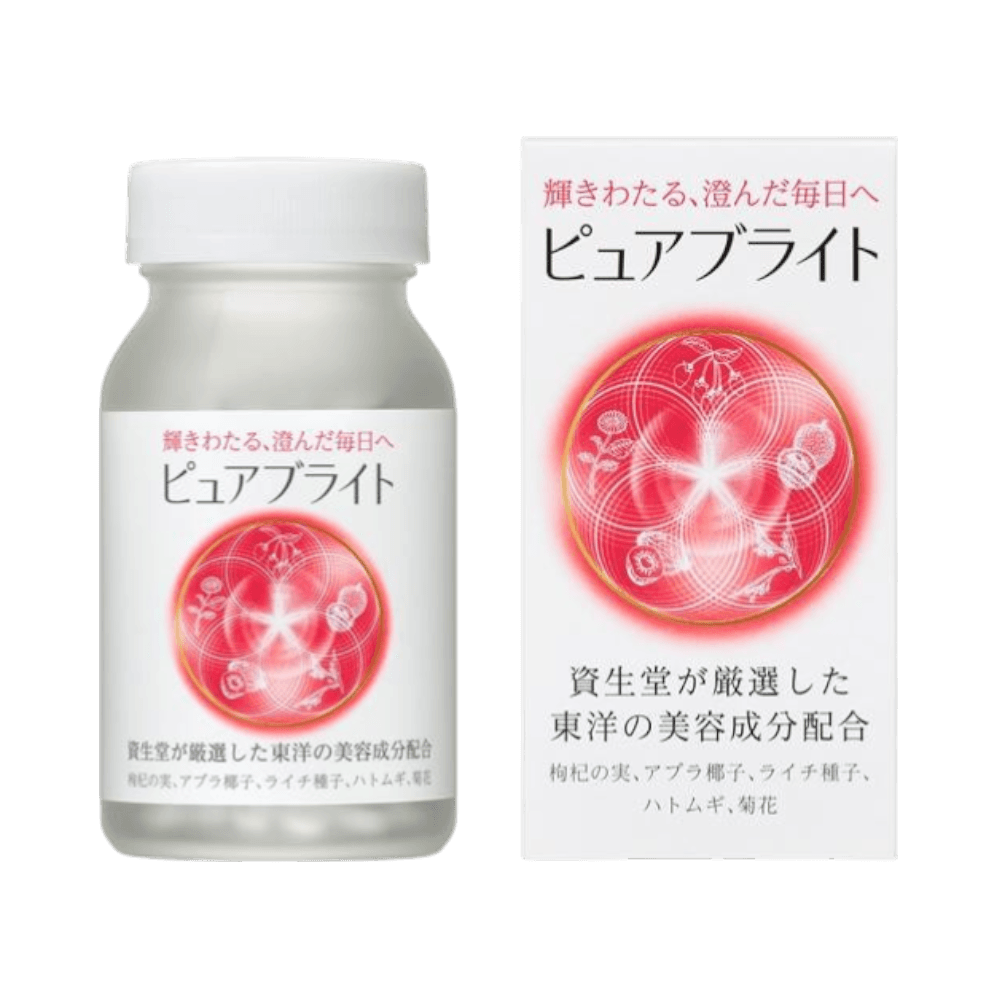 Shiseido Pure White Skin Brightening Supplement 240 Tablets - Japanese whitening supplement for even skin tone