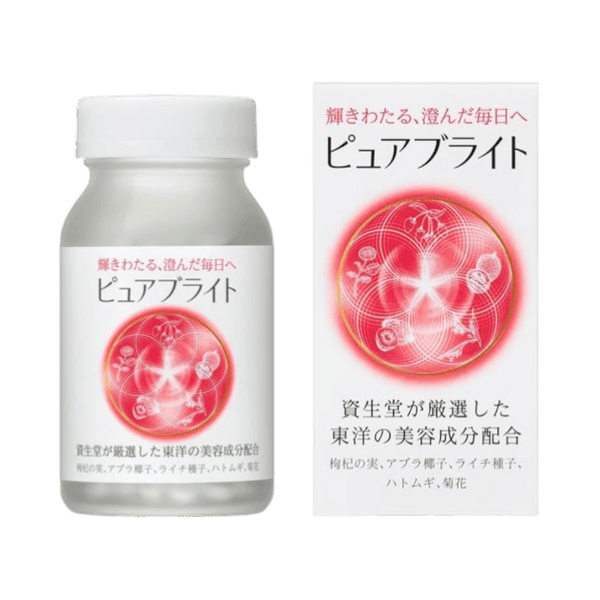 Shiseido Pure White Skin Brightening Supplement 240 Tablets - Japanese whitening supplement for even skin tone