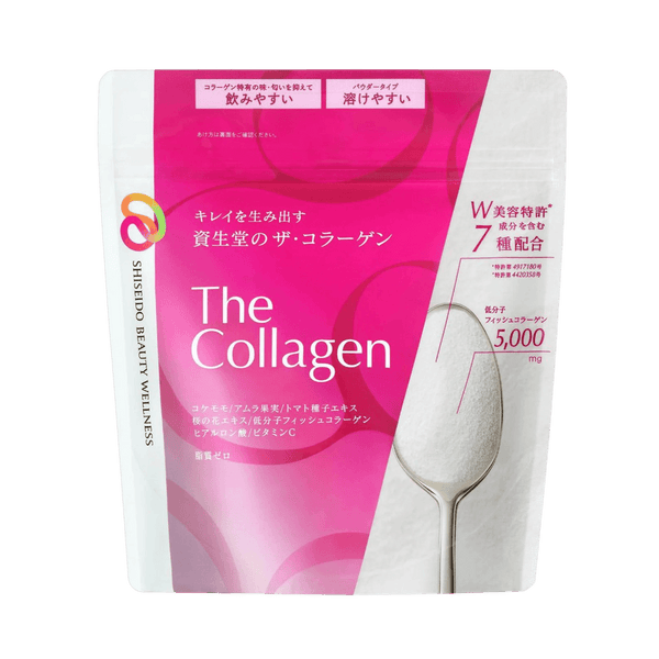 Shiseido The Collagen Powder Low Molecular 126g - Japanese low-molecular collagen powder for absorption